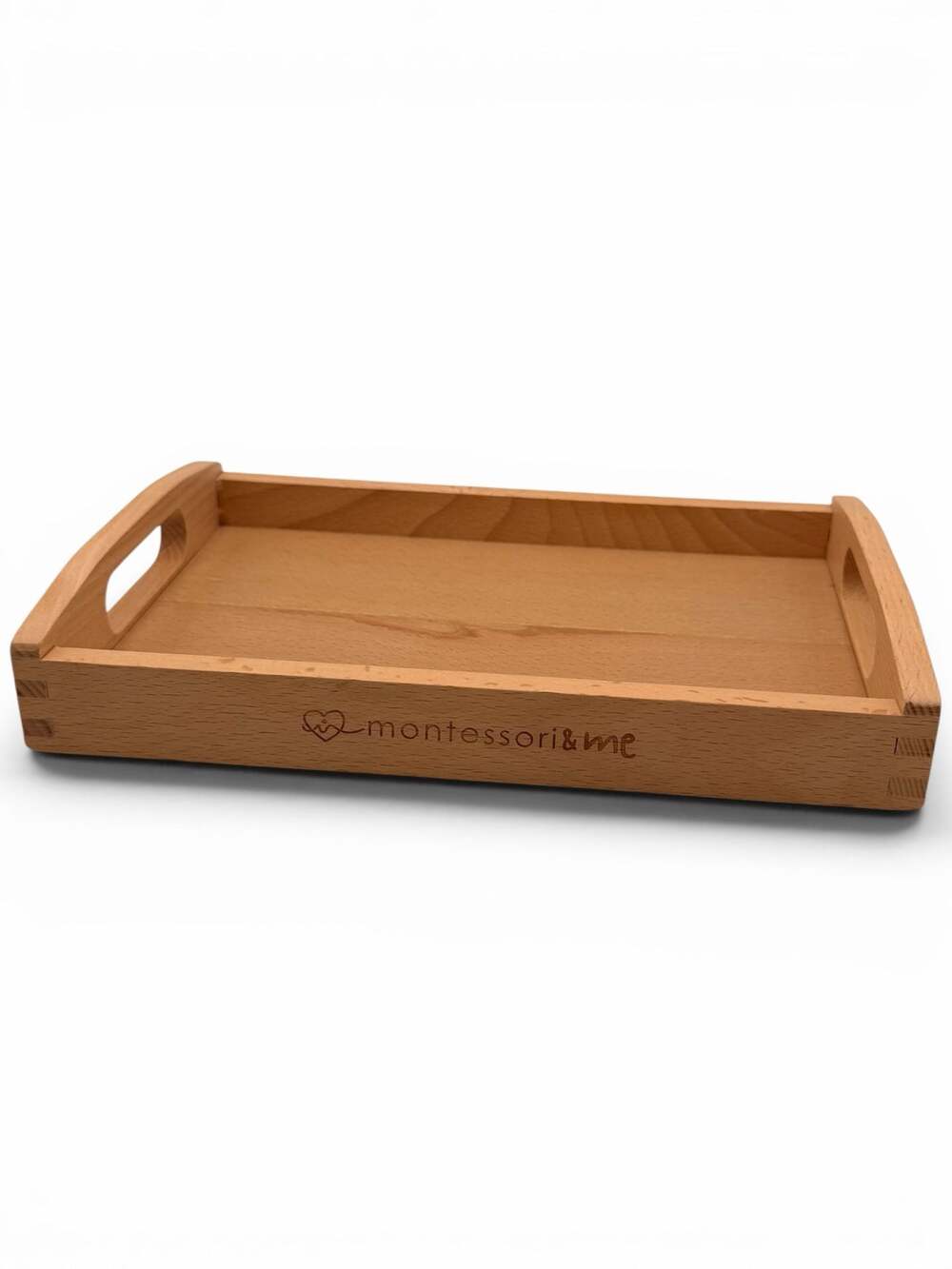 Montessori & Me Beech Wood Activity Tray with Handles
